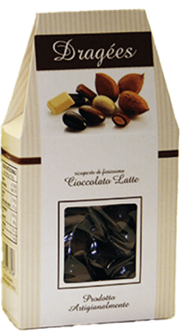 billes de céréales enrobées de chocolat au lait