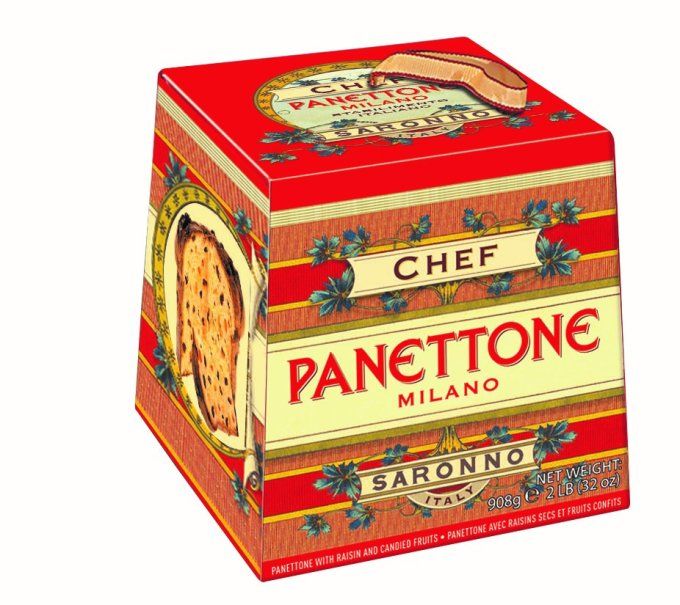 panettone milano chef - écorces d’oranges & raisins secs